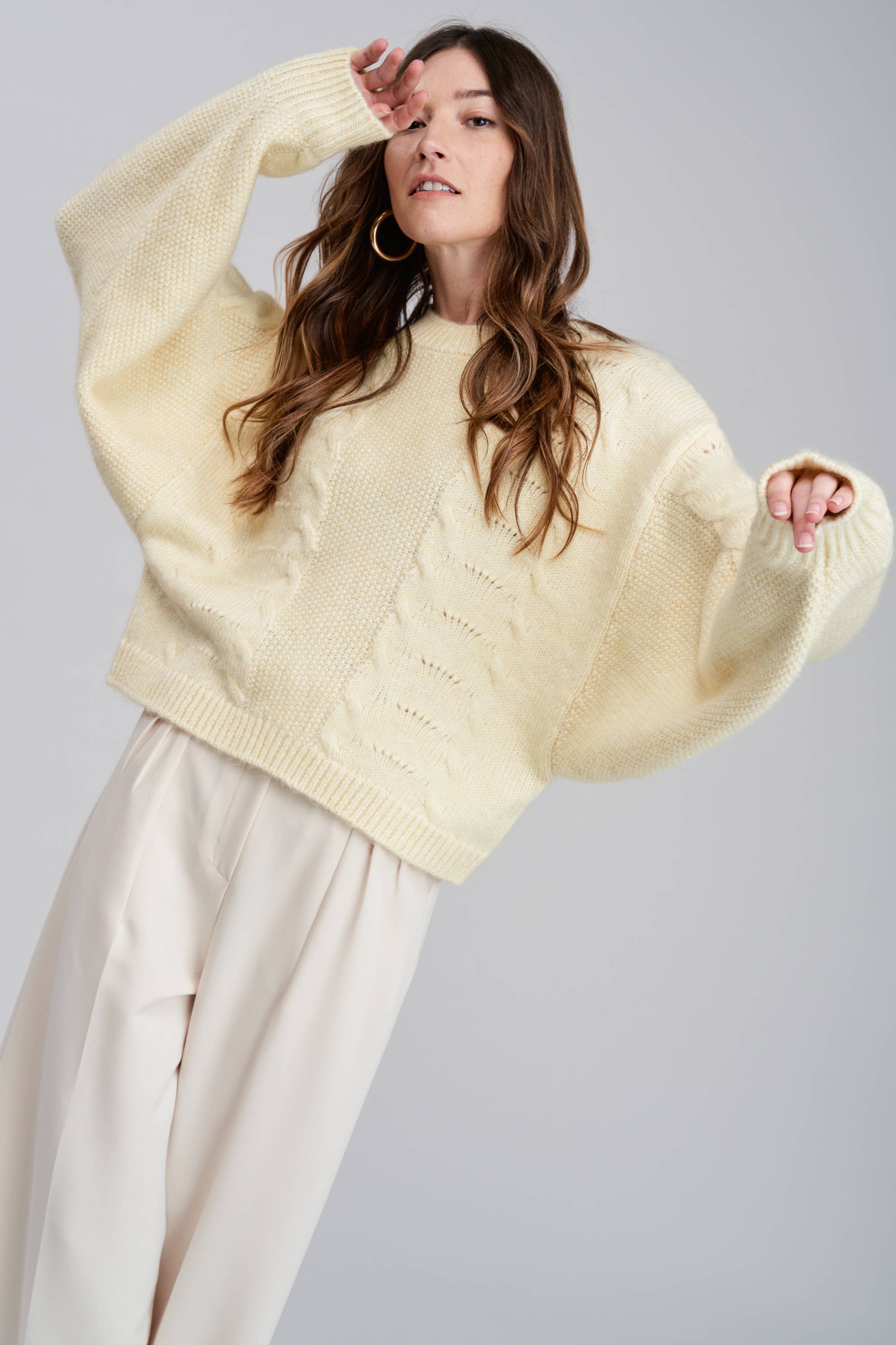 Agnone Cable Sweater Pullover