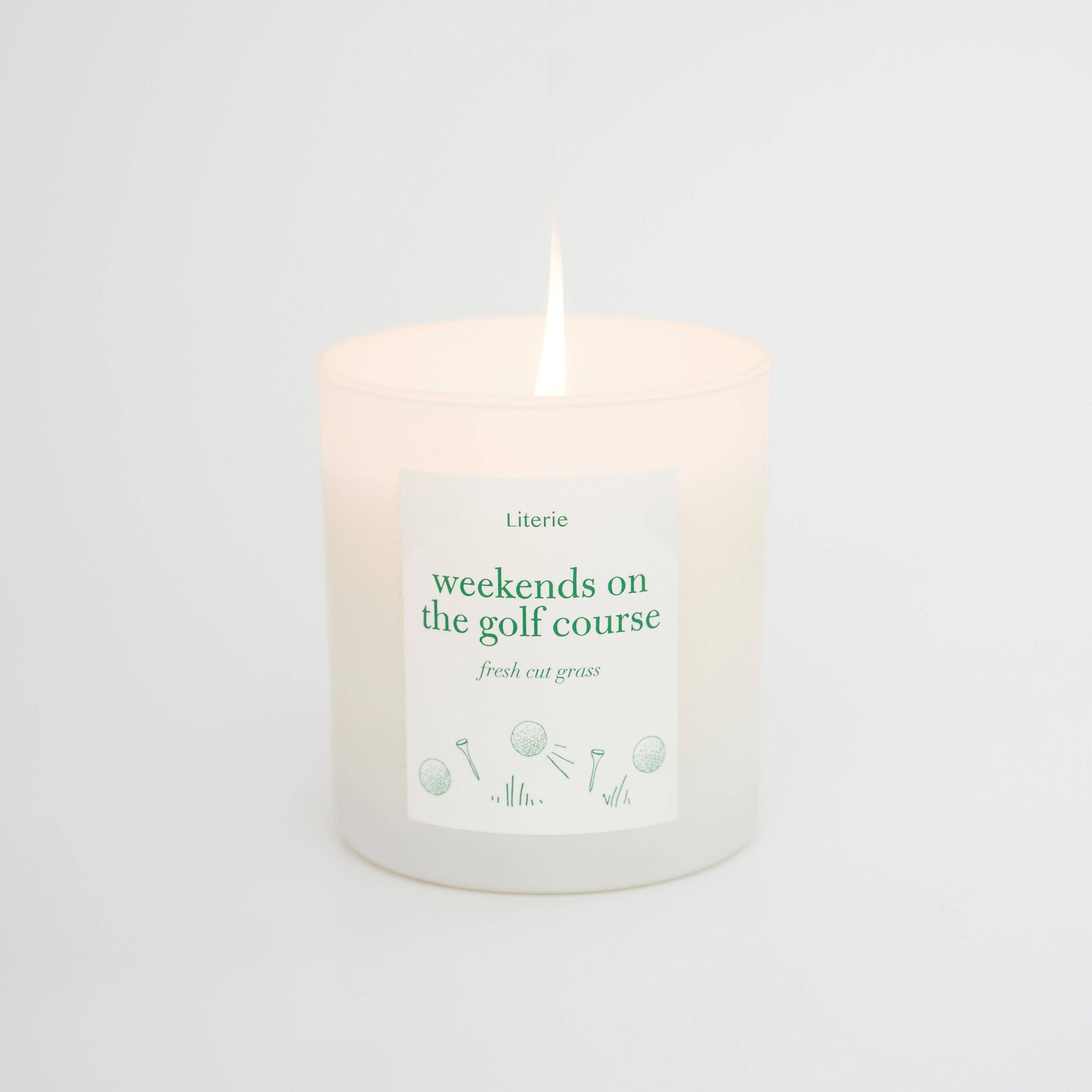 Weekends on the Golf Course Candle