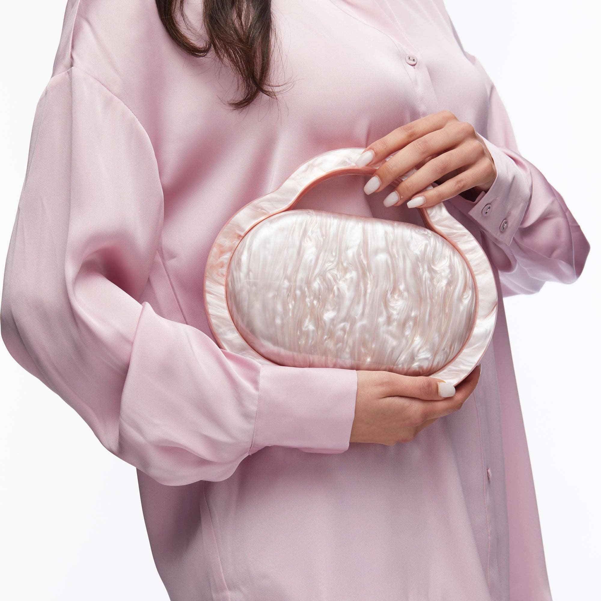 Rose Pill Box Acetate Bag