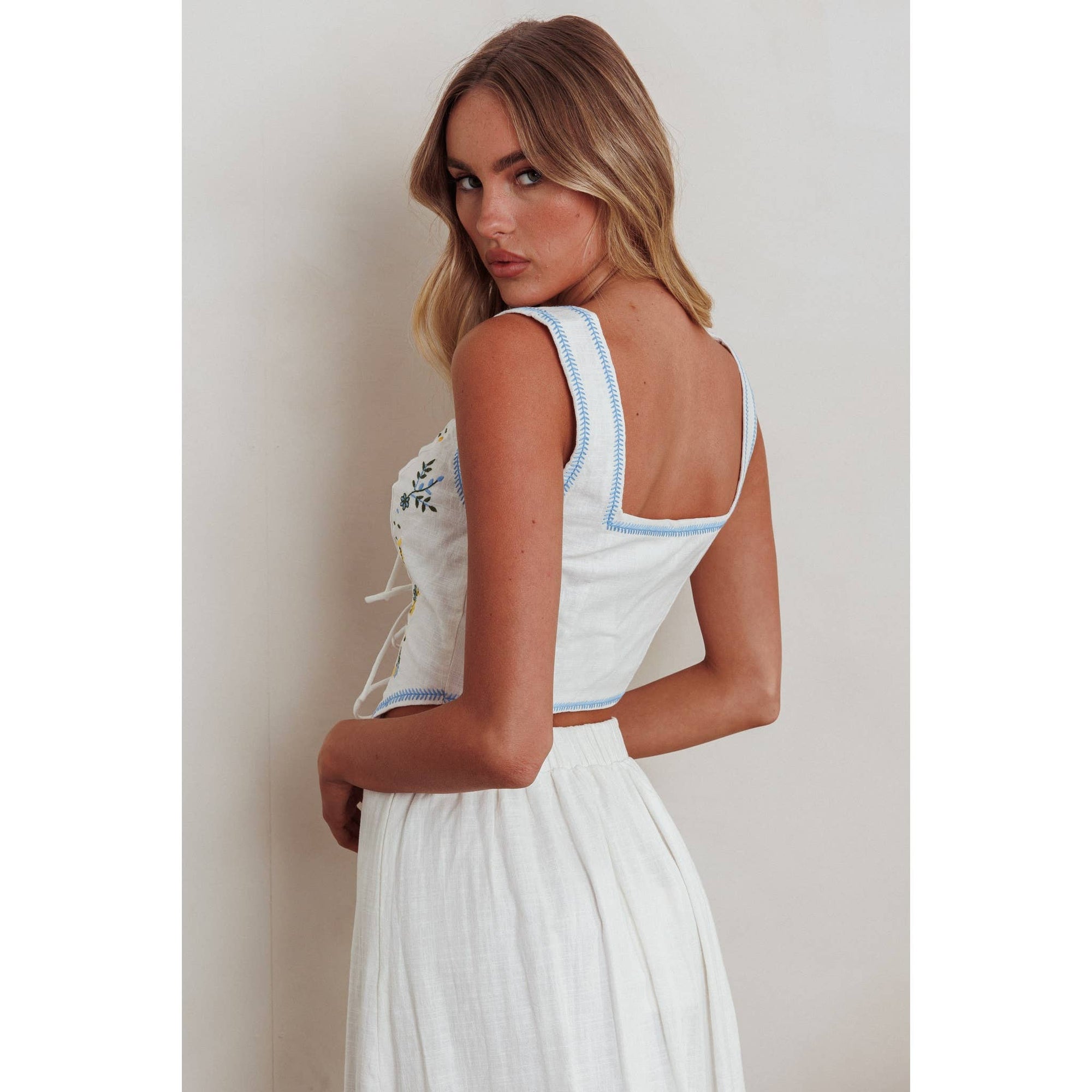 Tie Front Tank Top