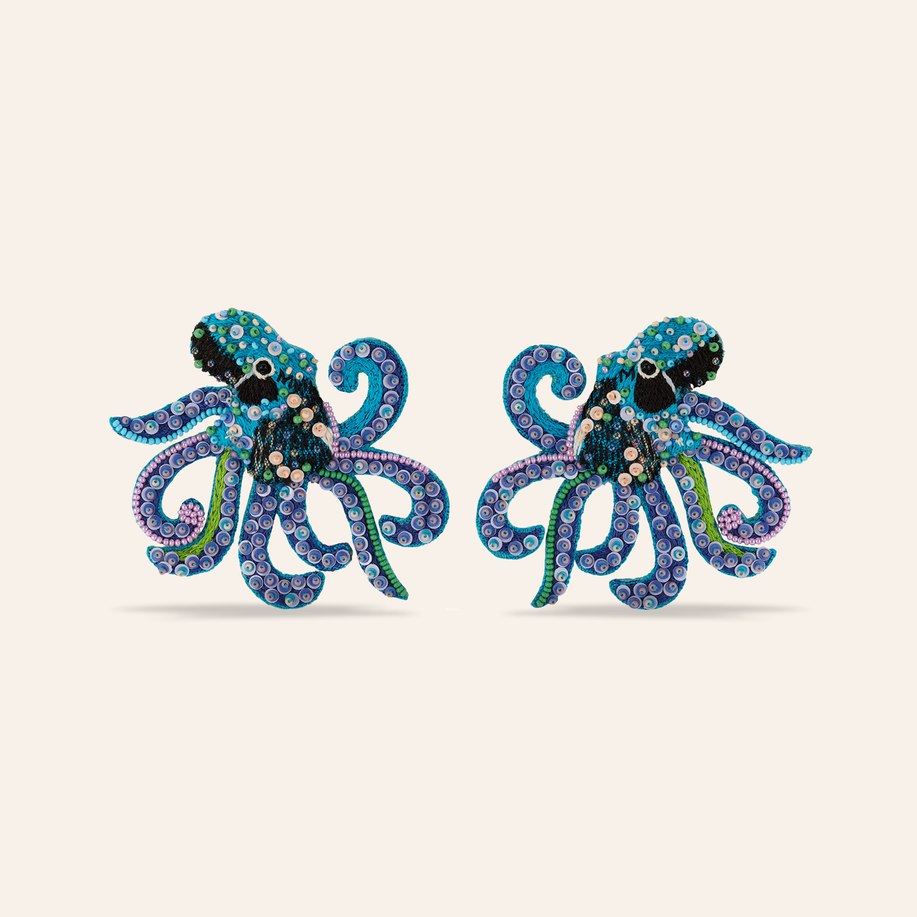 Luxe Pulpo Earrings