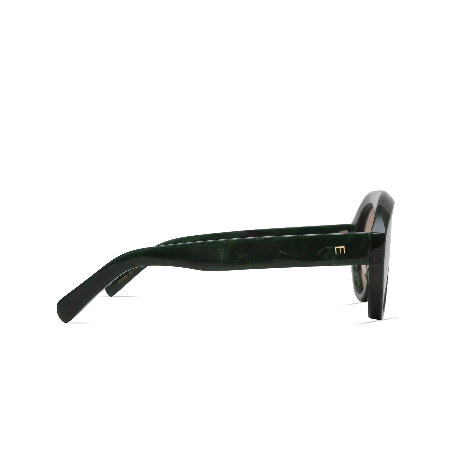 The Val Sunglasses in Green Tortoise