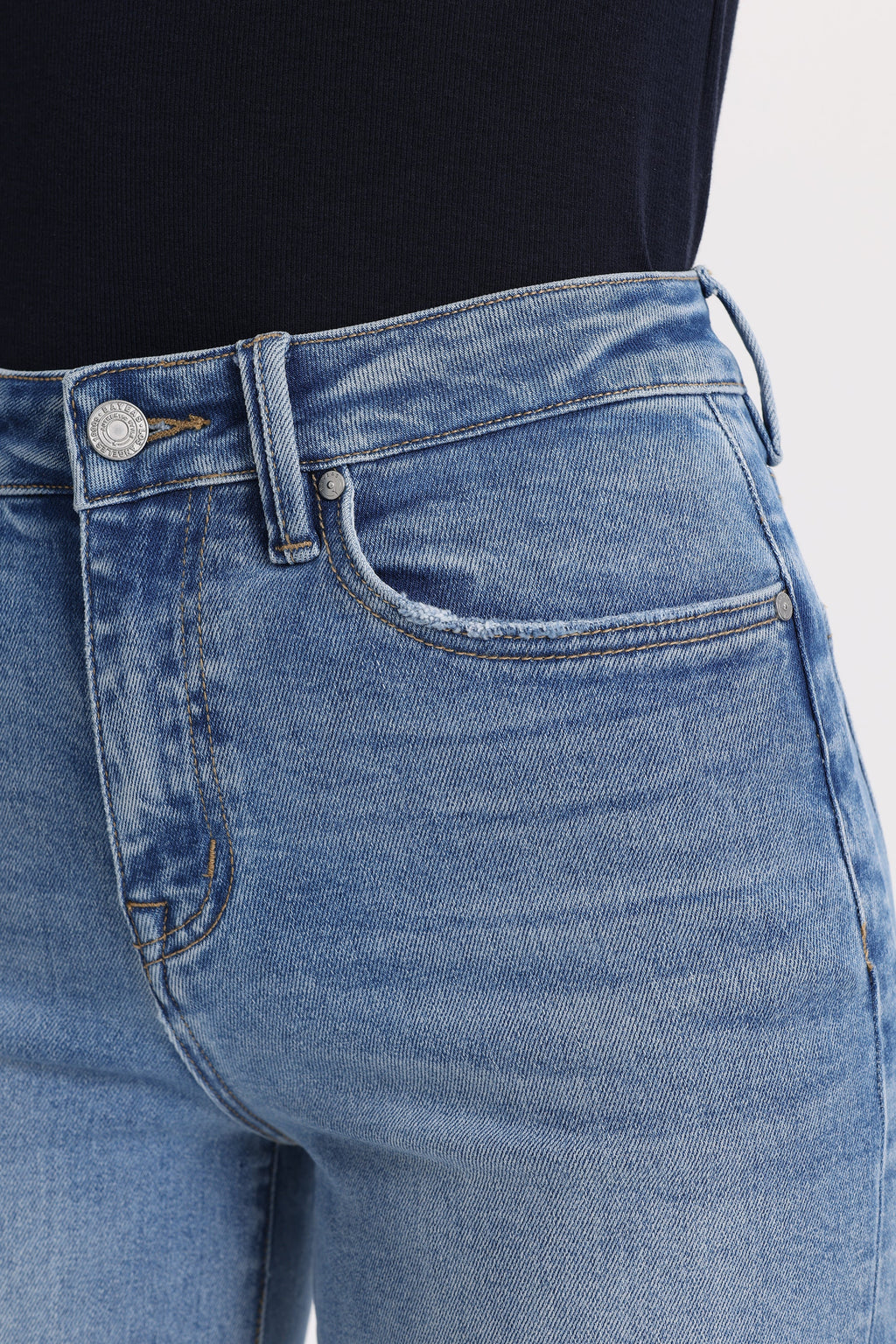 Classic High Rise Wide Leg Jeans